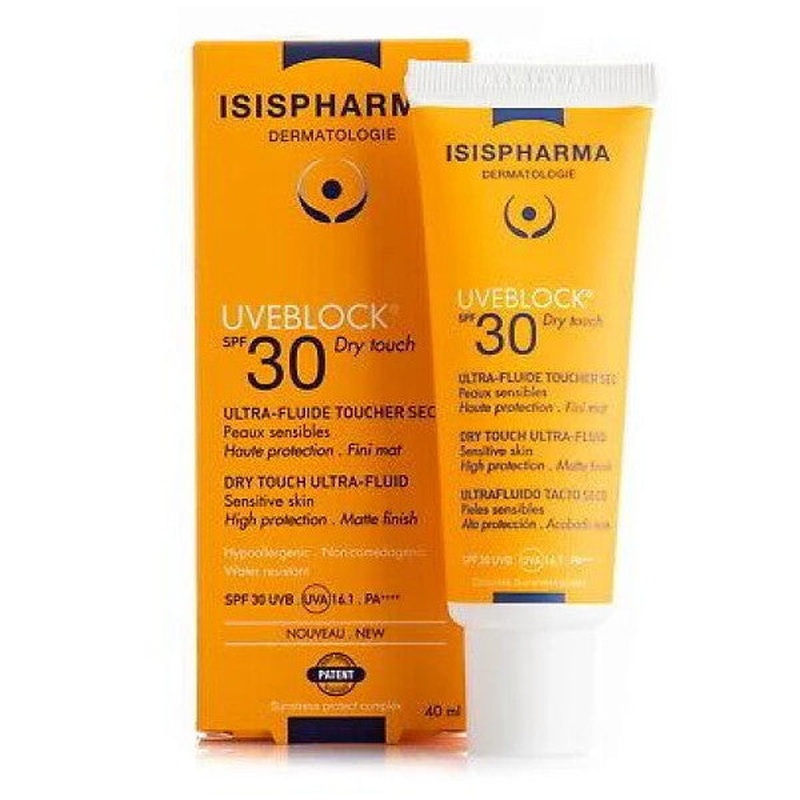 Isis Pharma Uveblock Spf30 Dry Touch Ultra Fluid 40Ml