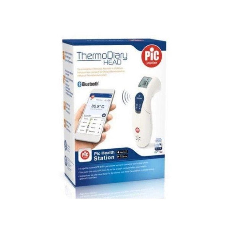 Pic Solution Thermodiary Head Bluetooth | Non-Contact Forehead Thermometer