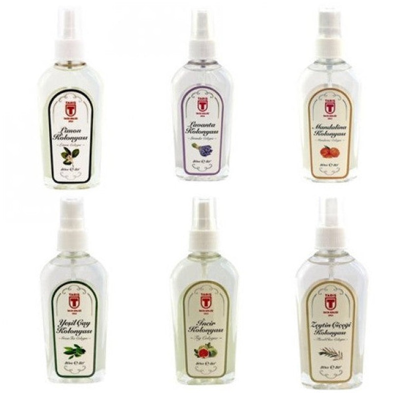 Tari Lemon-Olive-Green Tea-Tangerine-Fig-Lavender Spray 80Cc 6 Pieces