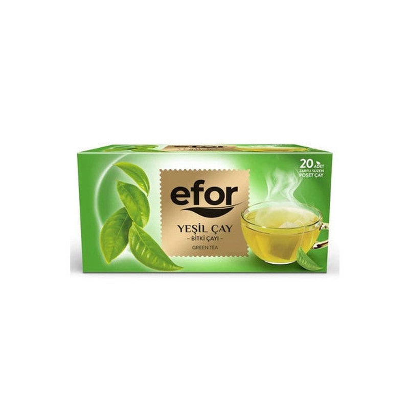Efor Plain Green Cup Green Tea Bags - 20 Pack