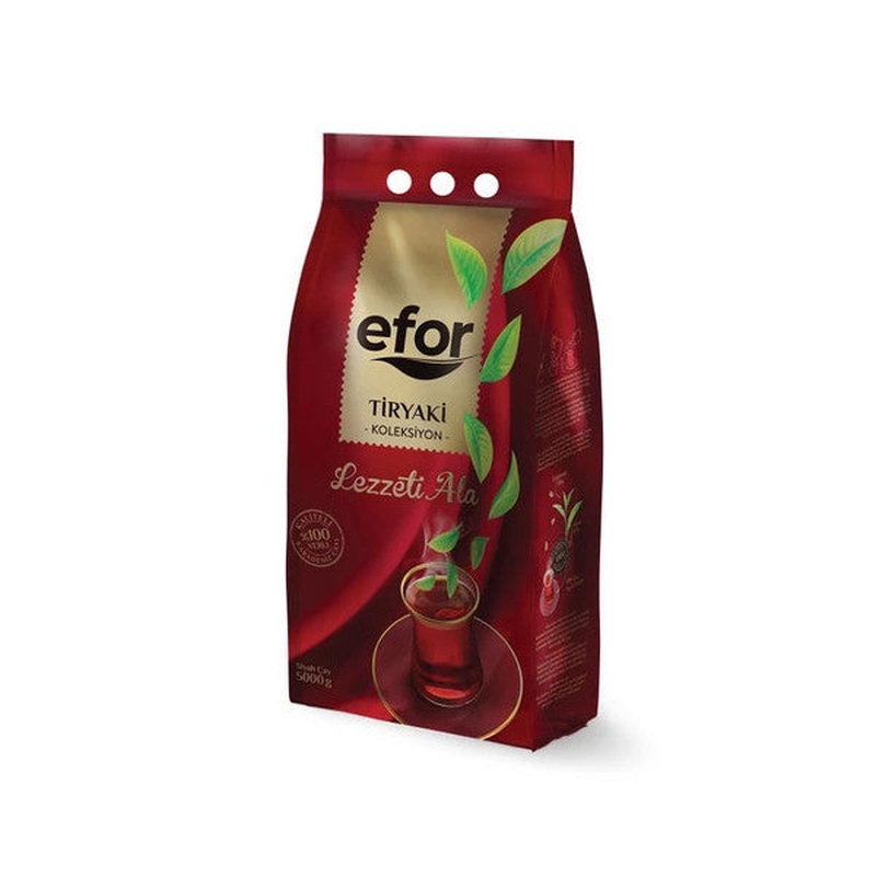 Efor Tiryaki Black Tea Flavor Ala 5000 Gr (5 Kg)