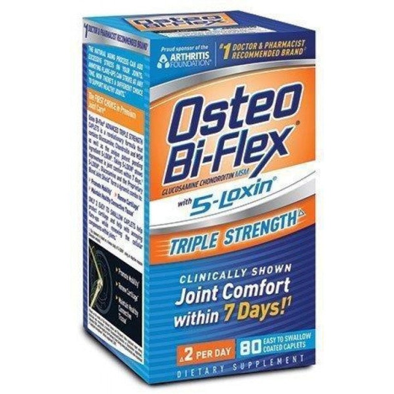 Osteo Bi-Flex Glucosamine Chondroitin With 5-Loxin 80 Tablet
