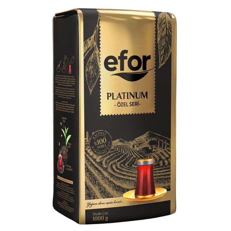 Efor Platinum Special Series Black Tea - 1000Gr (1Kg)