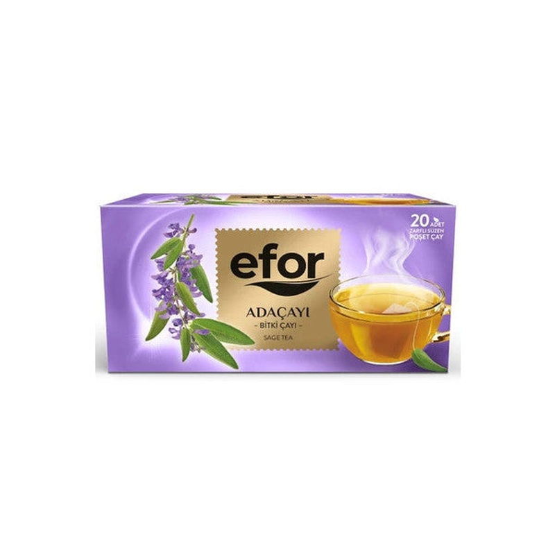 Efor Sage Tea Cup Bag Herbal And Fruit Tea - 20's