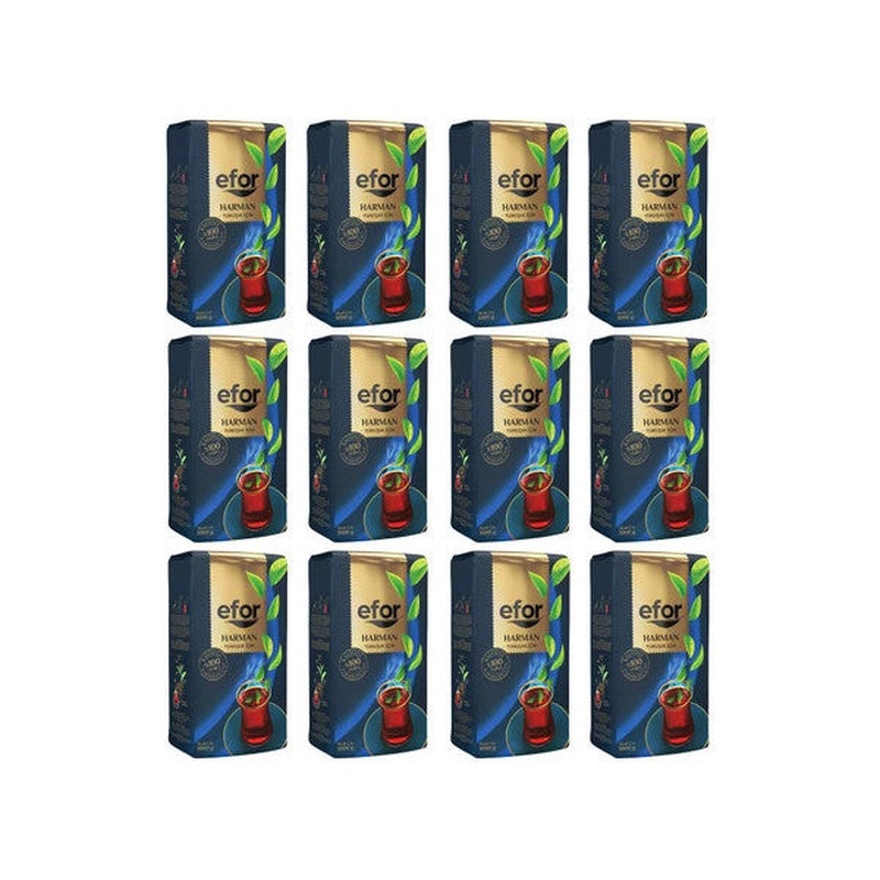 Efor Tea Black Tea 1000 Gr X 12 Pieces