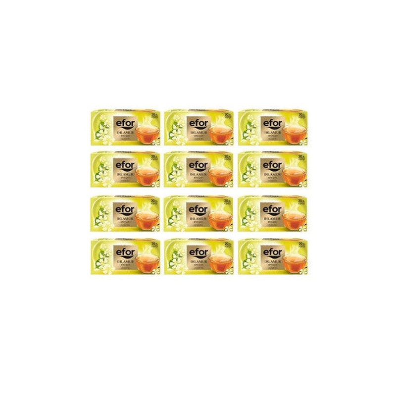 Efor Tea Efor Linden Cup Bag Herbal And Fruit Tea 20 Pieces X 12 Pieces