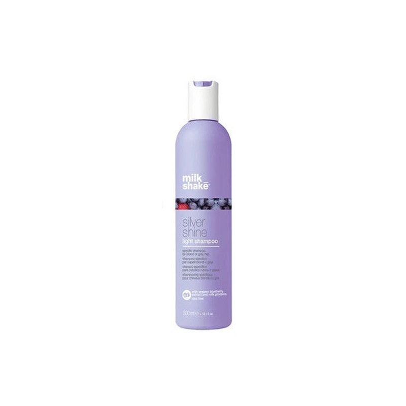 Milkshake Silver Shine Light Shampoo 300 Ml Special Shampoo For Blonde And Silver Hair