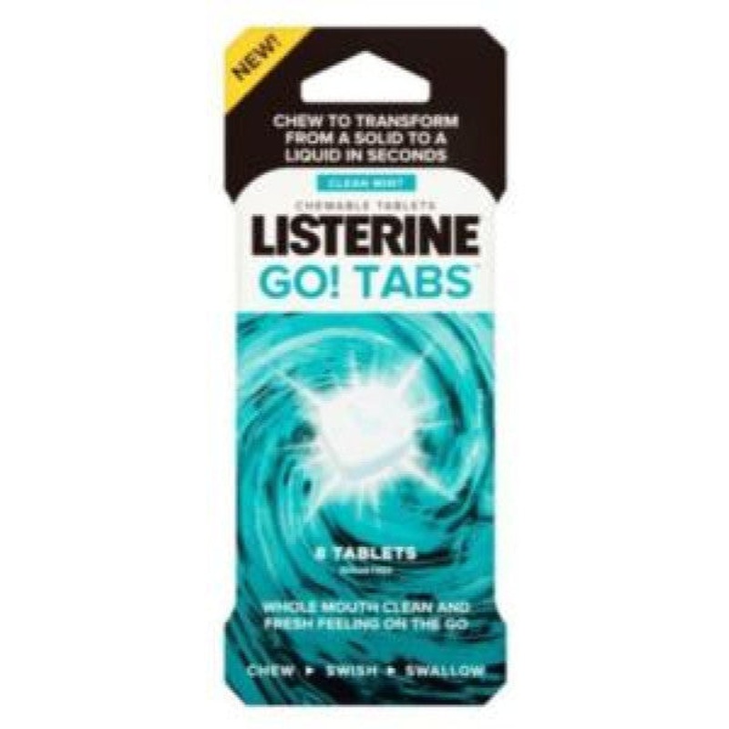 Listerine Go Tabs 4 Capsules