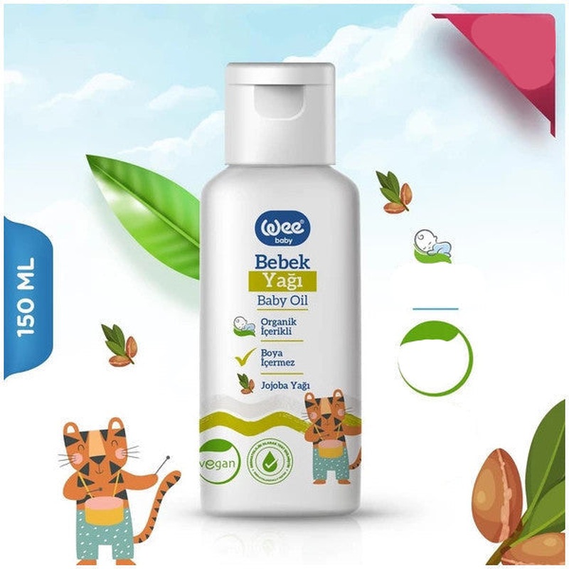 Wee Baby Organic Baby Oil 150 Ml