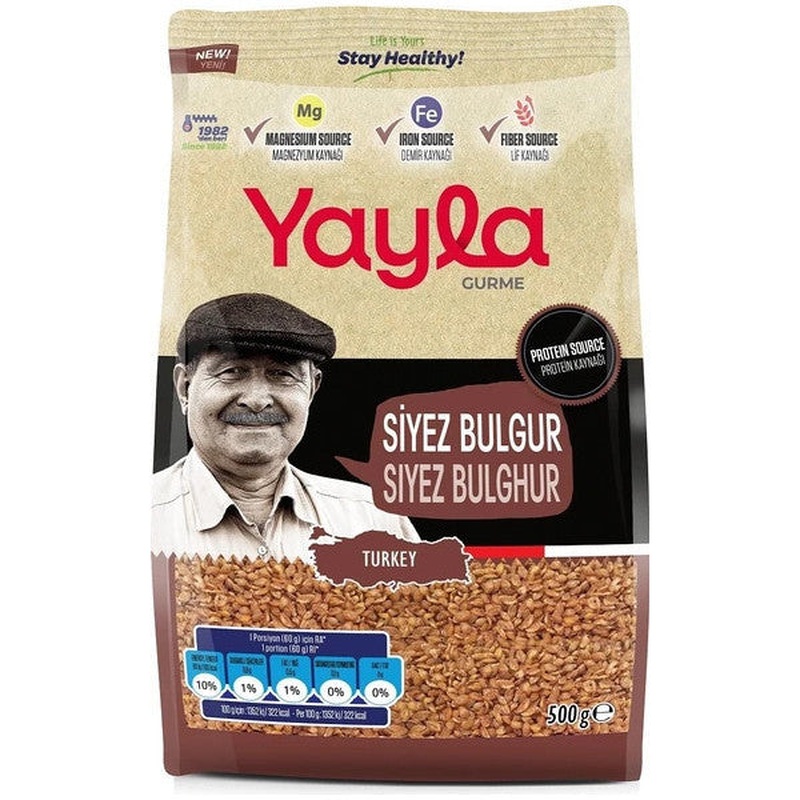 Yayla Gourmet Siyez Bulghur 500 Gr