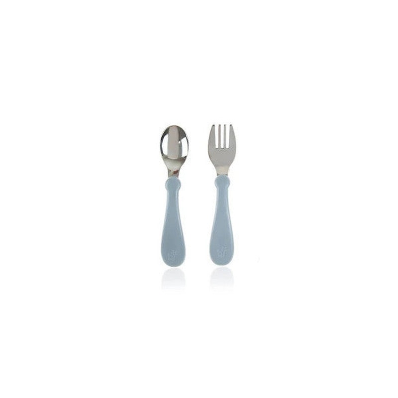Babyjem Stainless Steel Cutlery Set / Gray