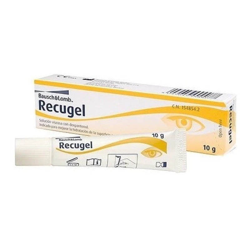 Bausch&lomb Recugel Eye Gel 10Gr