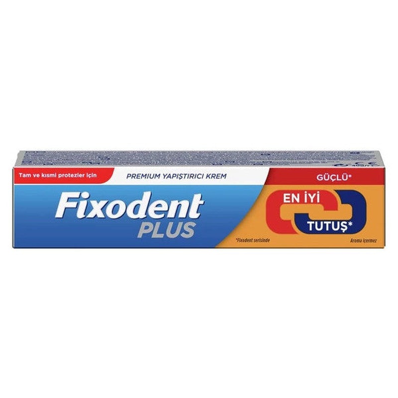 Fixodent Plus Denture Adhesive Cream 40Gr