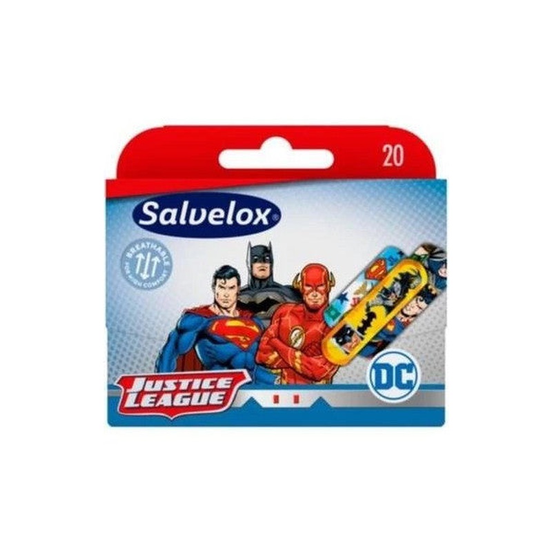 Salvelox Justice League Plaster 20 Pieces | Waterproof Breathable