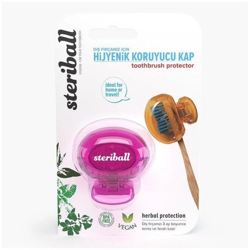Steriball Toothbrush Protector | Pink