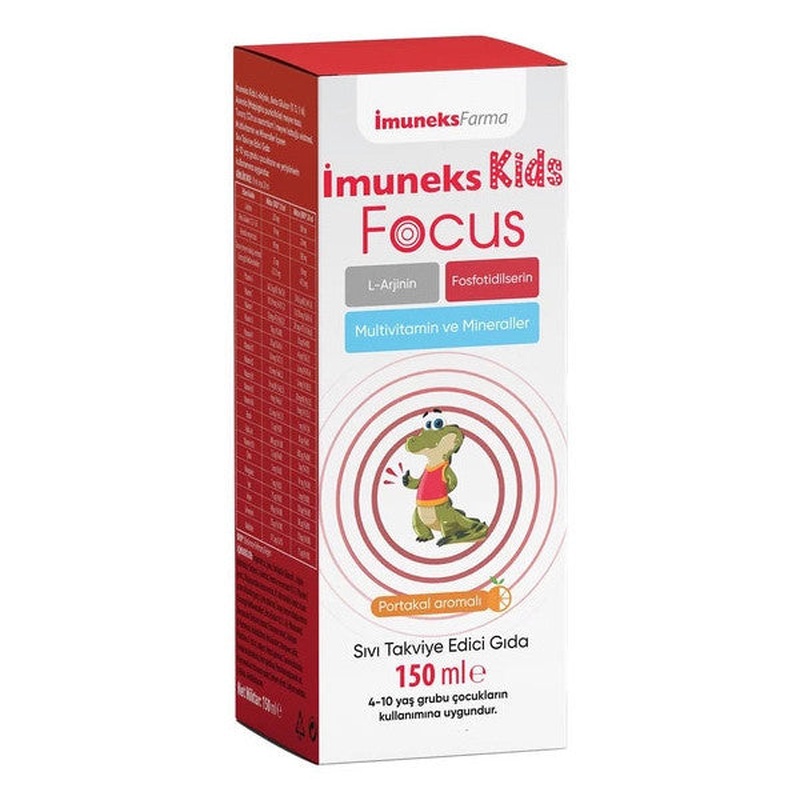 Imuneks Kids Focus Syrup 150Ml