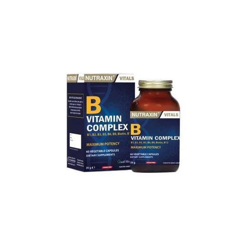 Nutraxin B Vitamin Complex 60 Capsules