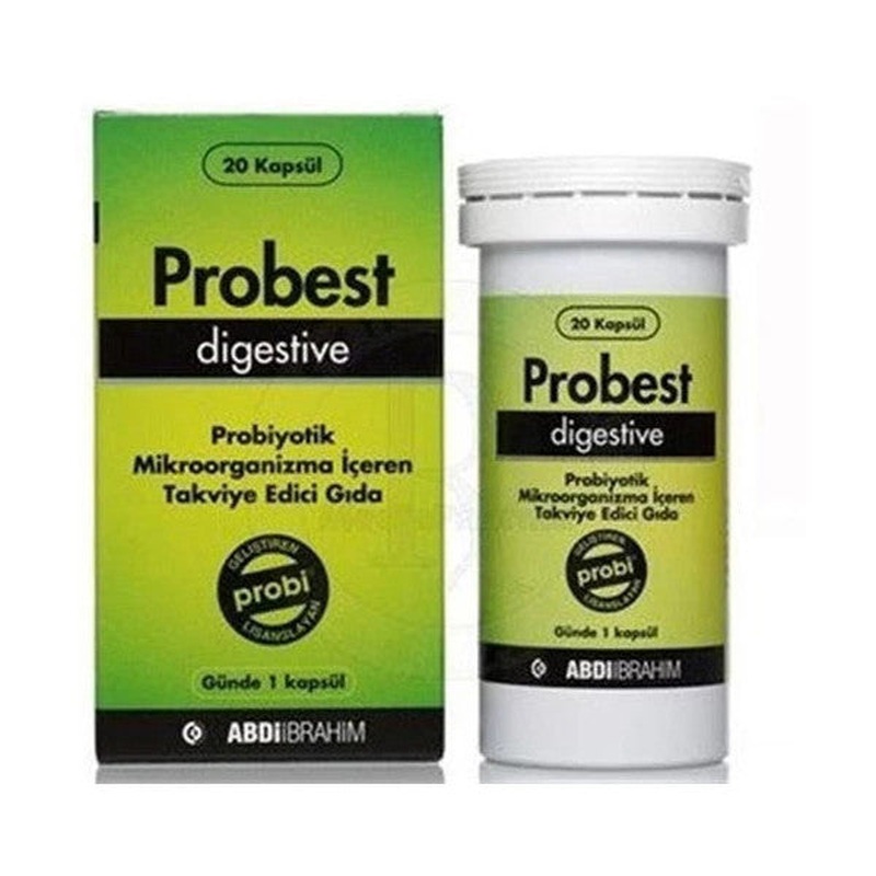 Probest Digestive Probiotic Food Supplement 20 Capsules