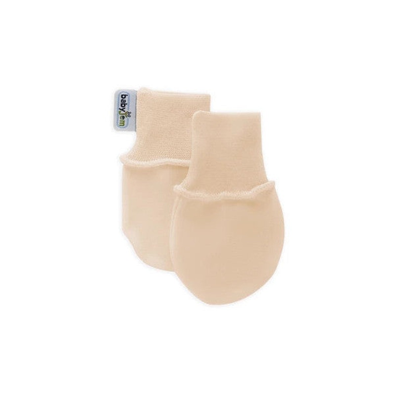 Babyjem Newborn Baby Gloves Powder (Rib)