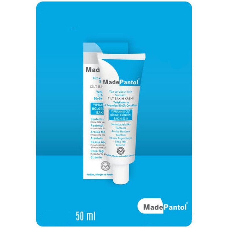 Madepantol Water Based Skin Care Cream 50 Ml