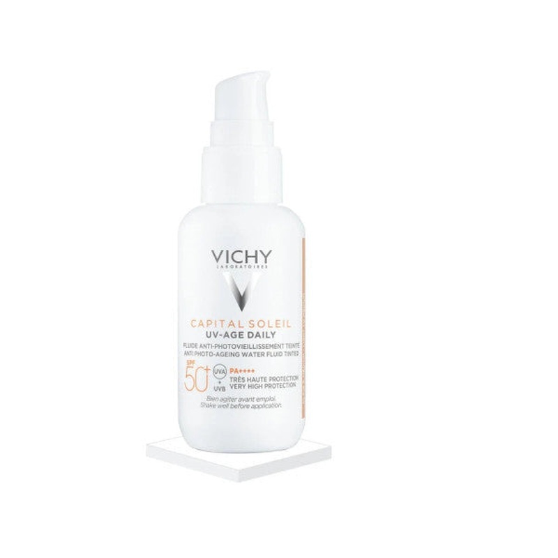 Vichy Capital Soleil Photo Anti-Aging Light Texture Tinted Sunscreen 40 Ml Spf 50