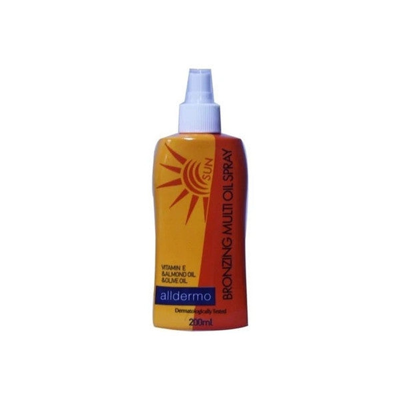 Alldermo Sun Oil Spray 200 Ml Bronze