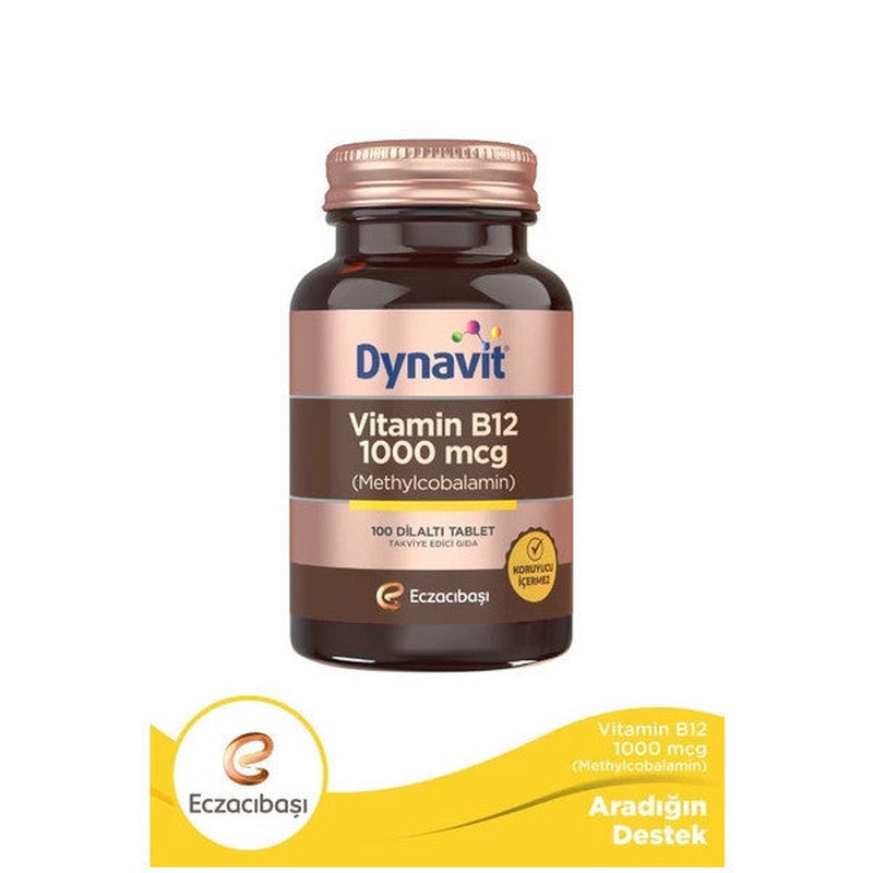 Dynavit Vitamin B12 1000 Mcg 100 Tablet