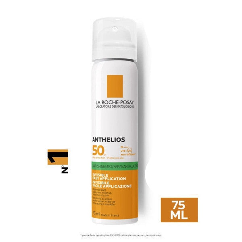 La Roche Posay Anthelios Spf50 High Protection Sun Cream Spray For Oily Skin 75Ml