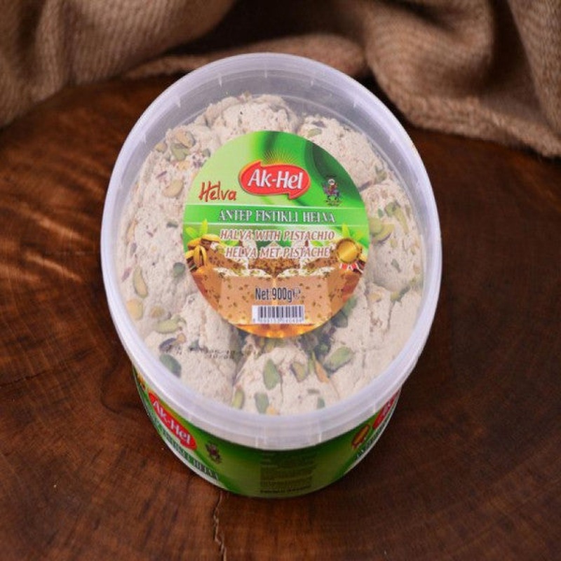 Ak-Hel Tahini Halva with Pistachio 900 Gr