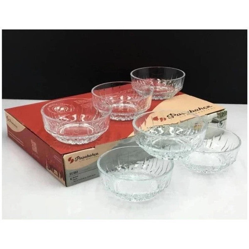 Paabahe 530144 Echo Glass Bowl 320 Cc 6 Pieces