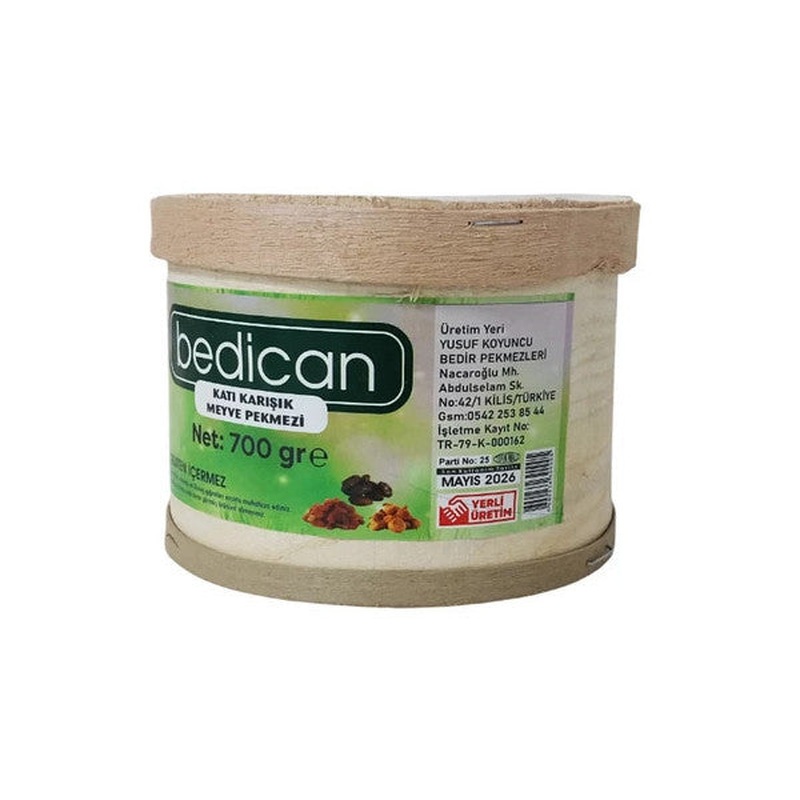 Bedican Solid Mixed Fruit Molasses 700 Gr