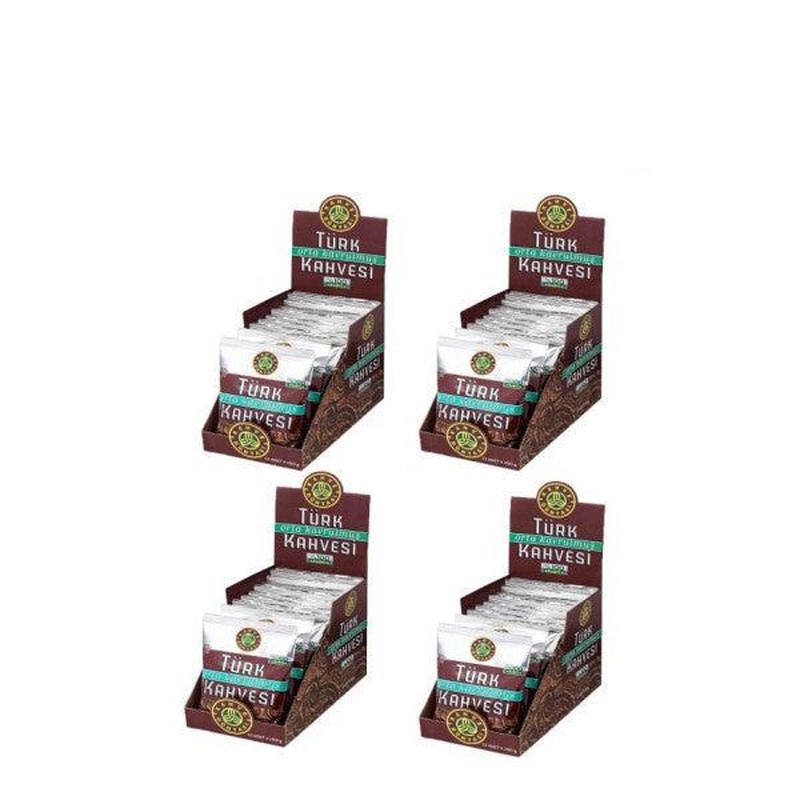 Kahve Dnyas Medium Roast Turkish Coffee 100 Gr X 48 Pieces
