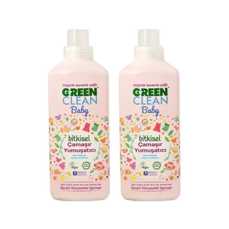 U Green Clean Baby Fabric Softener 2 Lt Set