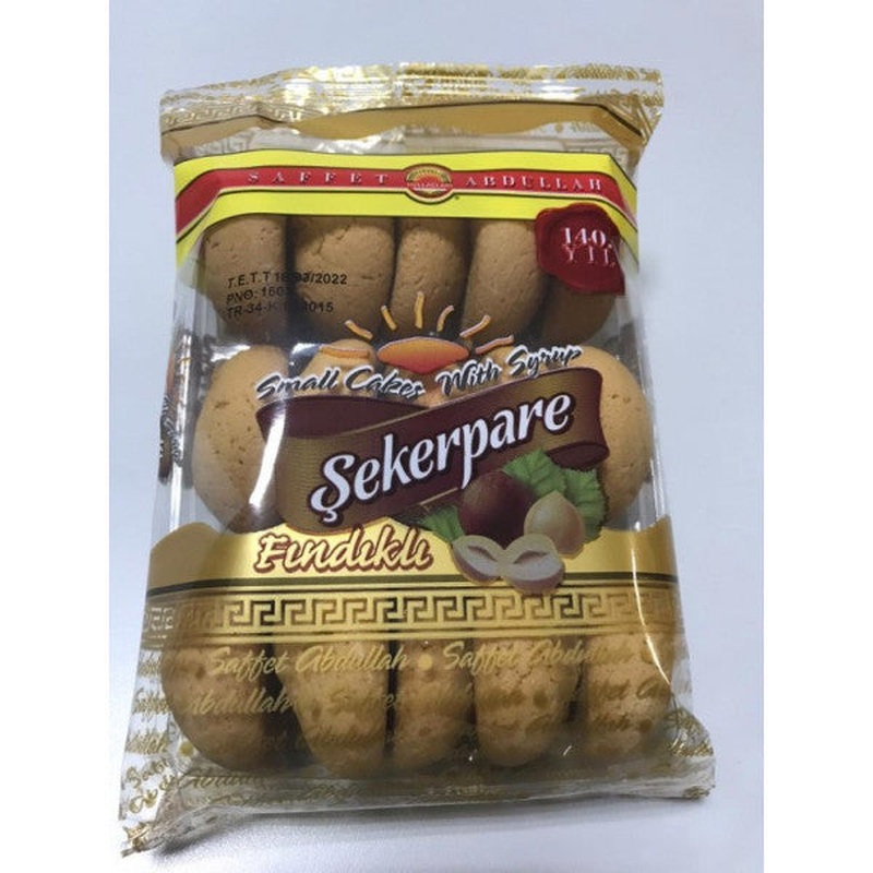 Saffet Abdullah Hazelnut ekerpare Dessert 250 Gr