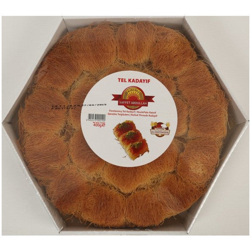 Saffet Abdullah Kadayif Dessert 400 Gr 3 Pack