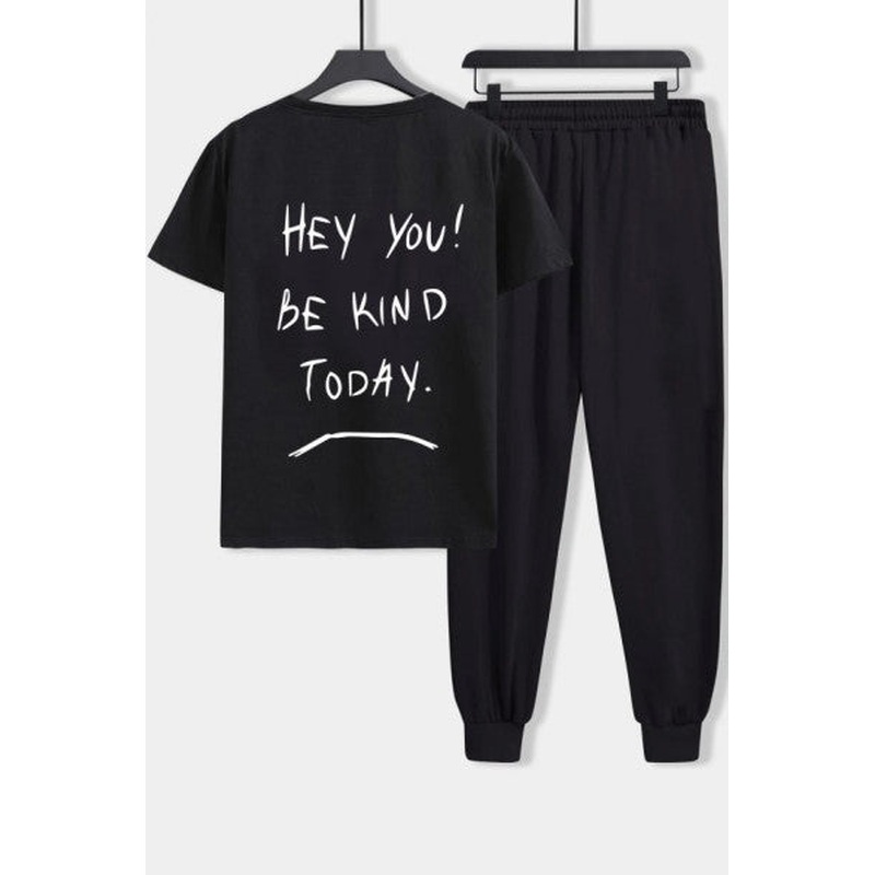 Unisex Hey You 2-Piece Tracksuit Set