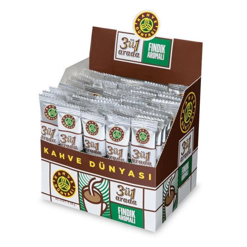 Coffee World 31 Hazelnut Flavored Coffee 40 X 18 Gr