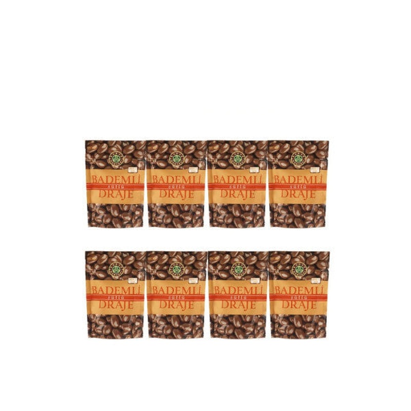 Coffee World Milk Almond Dragee 60 Gr X 8 Pieces