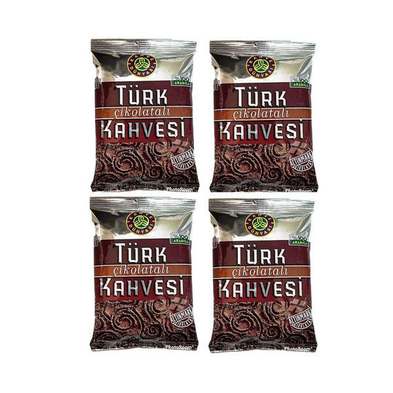 Kahve Dnyas Chocolate Turkish Coffee 100 Gr X 4 Pieces