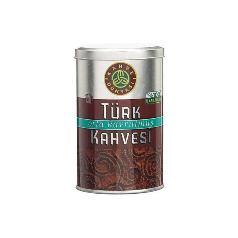 Kahve Dnyas Tin Turkish Coffee Medium Roast 250 Gr