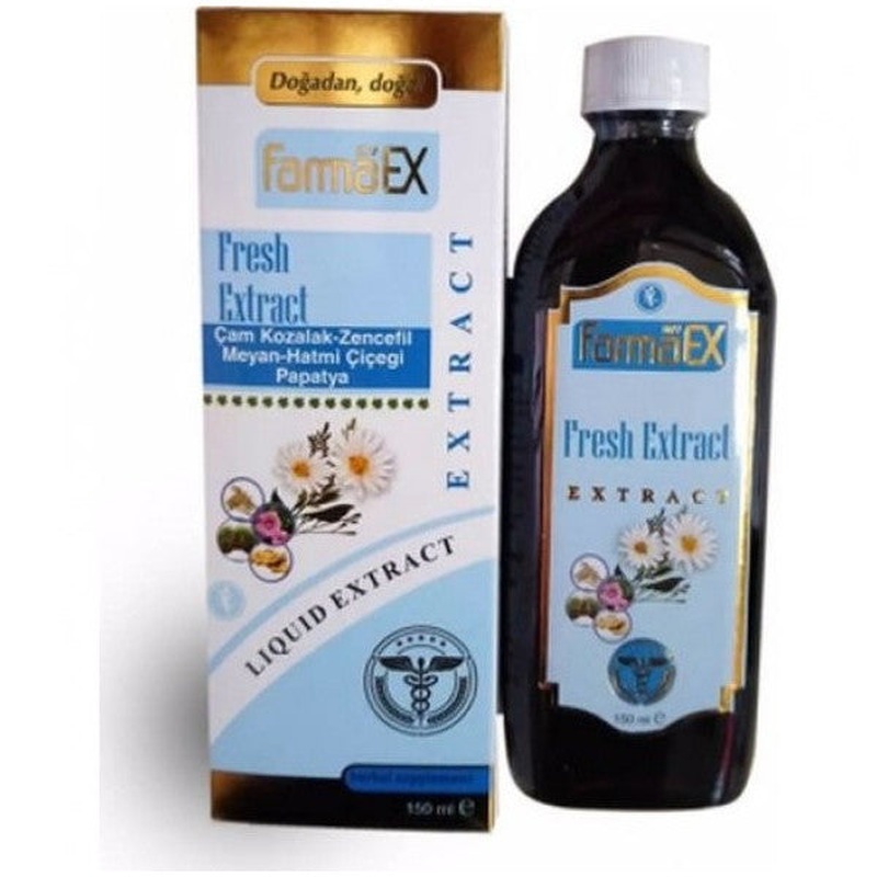 Myfarmaex Pine Cone - Ginger - Licorice Root - Marshmallow Flower - Daisy Fresh Extract - Nehir Natural Products