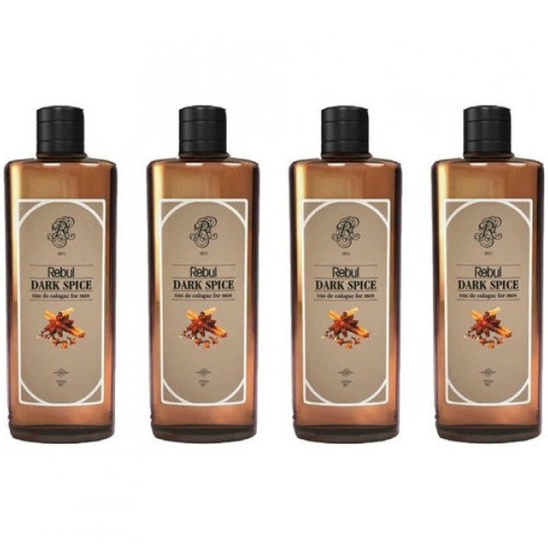 Rebul Dark Spice Kolonya 270 Cc 270Ml 4L Paket