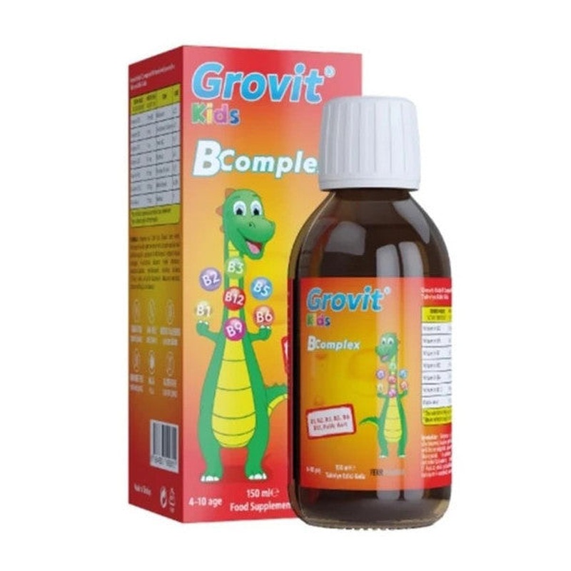 Grovit Kids B Complex Syrup 150 Ml