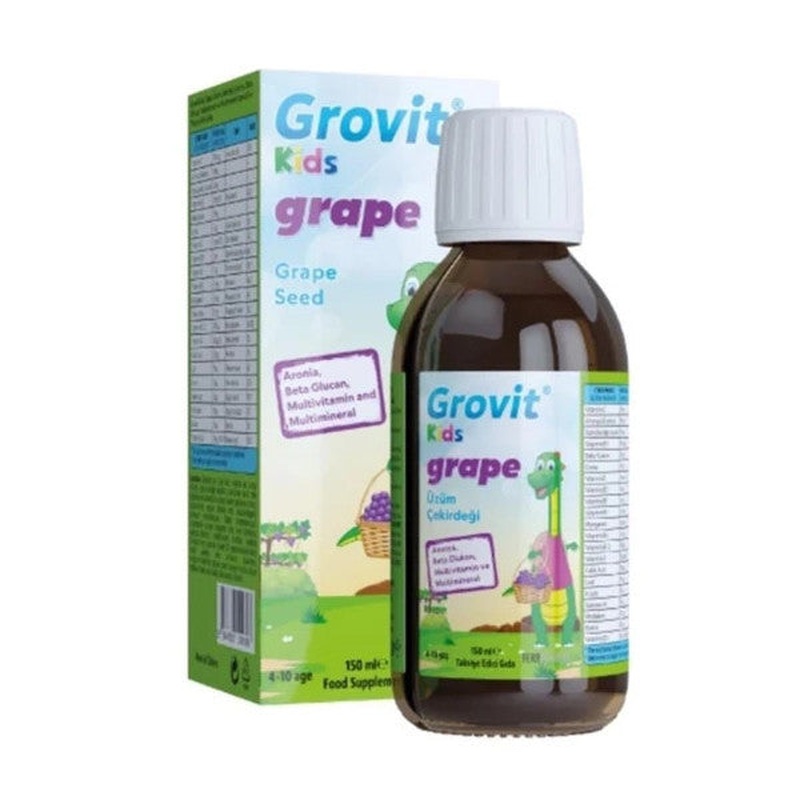 Grovit Kids Grape Syrup 150 Ml