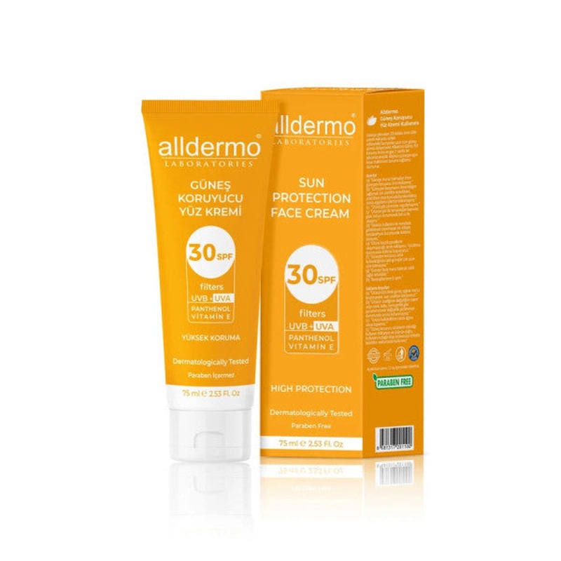Alldermo Spf 30 Face Cream 75 Ml Tube