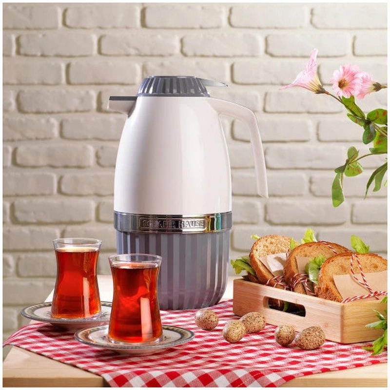 Schafer Hause Glass Termos 2 L-Grey