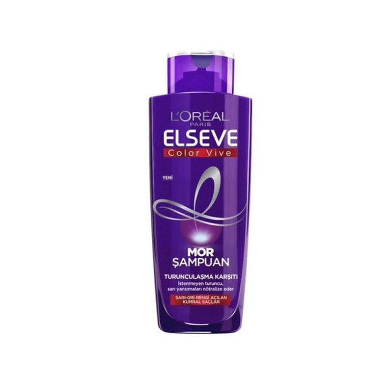 Elseve Anti-Orange Purple Shampoo 200 Ml