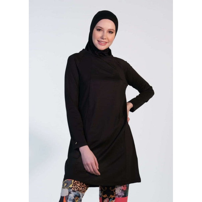 Sports One Covered Swimsuit Top