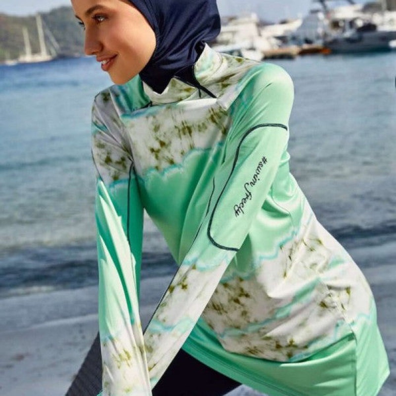 Swim Freely Design Hijab Swimsuit