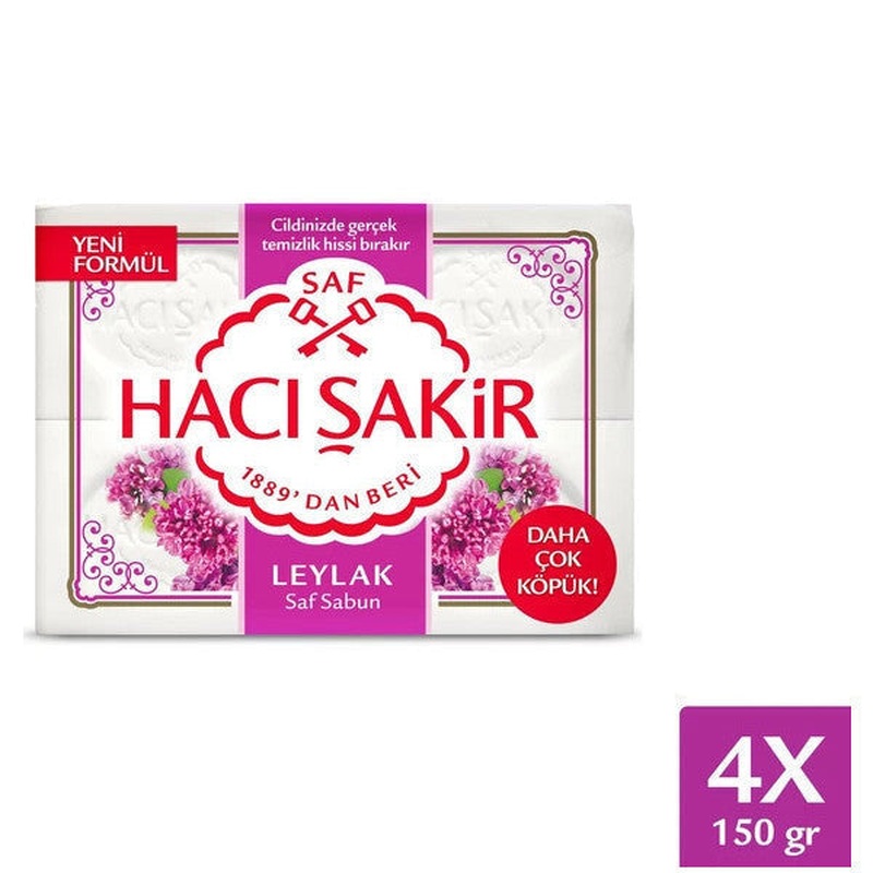 Hac akir Lilac Bar Soap 4X150 Gr
